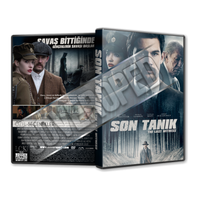 Son Tanık - The Last Witness 2018 Türkçe Dvd Cover Tasarımı